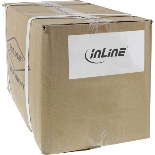 Cavo di Rete InLine B-72614 Cat6a S/FTP RJ-45 1 m PoE++ Grigio