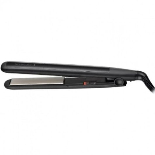 Prancha de Cabelo Cerâmica Remington Ceramic Straight 215 215ºC Desligar Automático Preto