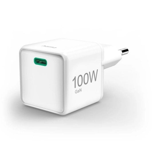 Cargador USB-C Hama 100W GaN con Power Delivery y Quick Charge