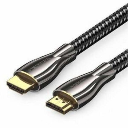 Cable HDMI 2.0 Vention 4K 0.5 m Conectores Oro Negro
