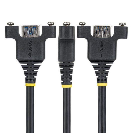 Cable USB StarTech.com de Montaje en Panel USB-A 2m 5Gbps USB 3.2 Gen 1