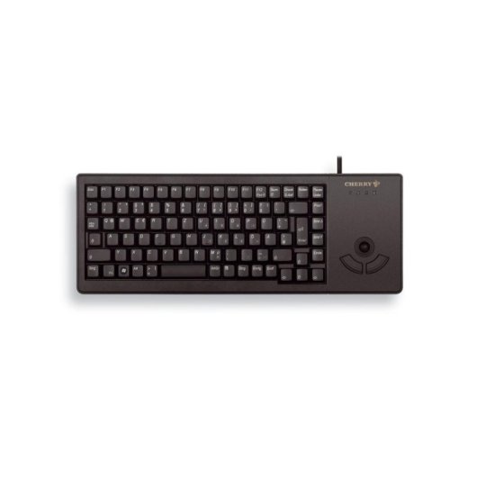 Tastiera CHERRY G84-5400 cablata con trackball USB inglese UK nera