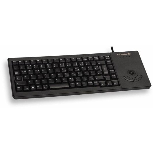 Tastiera CHERRY G84-5400 cablata con trackball USB inglese UK nera