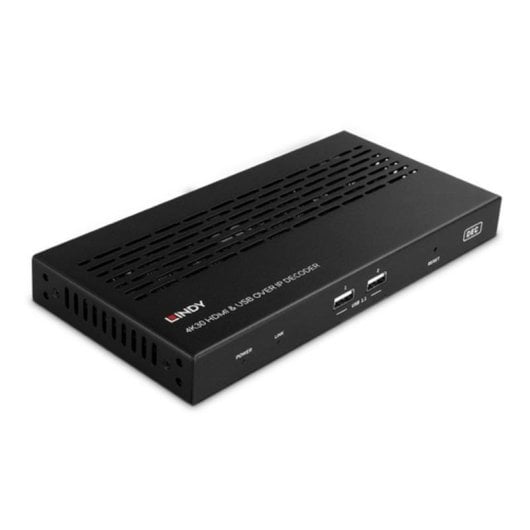Lindy 38397 Receptor AV 4K30 HDMI Cat6 PoE RS-232 IR USB Tipo A