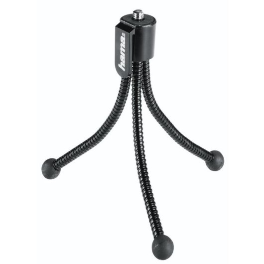 Minitrípode Flexible Hama Flexi con Patas Articuladas y Clip Smartphone