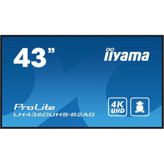 Monitor fuer Signage iiyama LH4360UHS-B2AG 4K Android 11