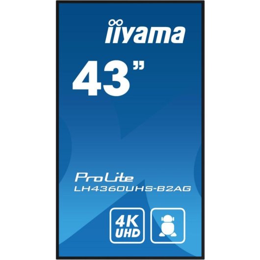 Monitor fuer Signage iiyama LH4360UHS-B2AG 4K Android 11
