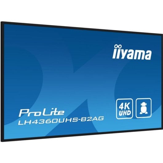 Monitor fuer Signage iiyama LH4360UHS-B2AG 4K Android 11