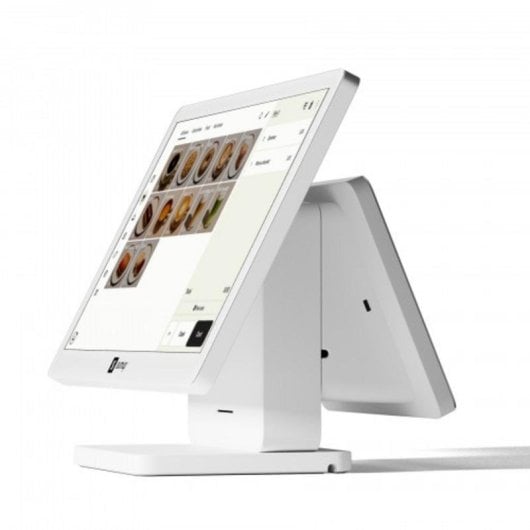 All-in-One SUMUP POS Lite 2.0 2 GHz 4GB 32GB 13,3" Android 15 Doppio Schermo Bianco