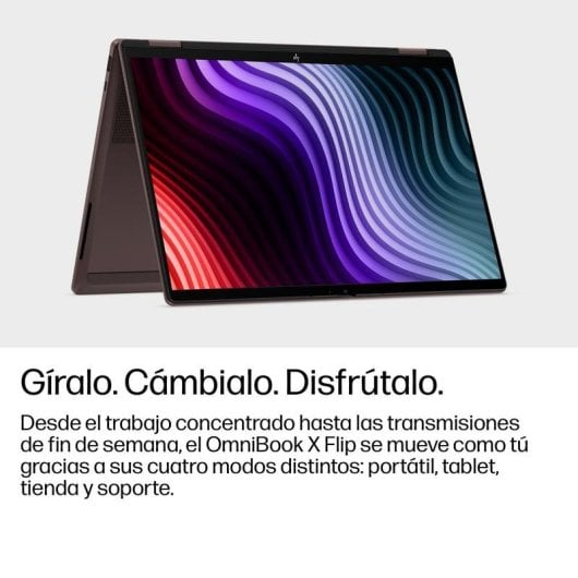 Portátil HP OmniBook X Flip 14-kc0005nsx 14" AMD Ryzen AI 9 445 32GB 1TB SSD Radeon 880M Windows 11
