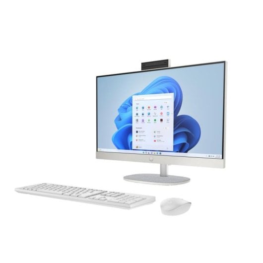 Ordenador Todo en uno HP 24-cr0174ns Intel Core i5-1335U 16GB 512GB SSD Iris Xe 23.8" Windows 11 Home Blanco