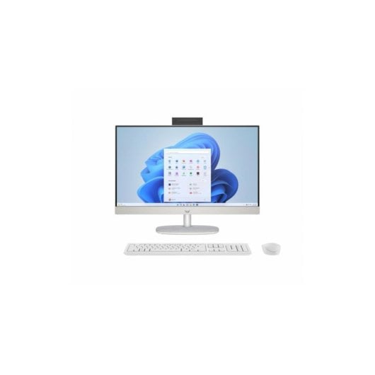 Ordenador Todo en uno HP 24-cr0174ns Intel Core i5-1335U 16GB 512GB SSD Iris Xe 23.8" Windows 11 Home Blanco