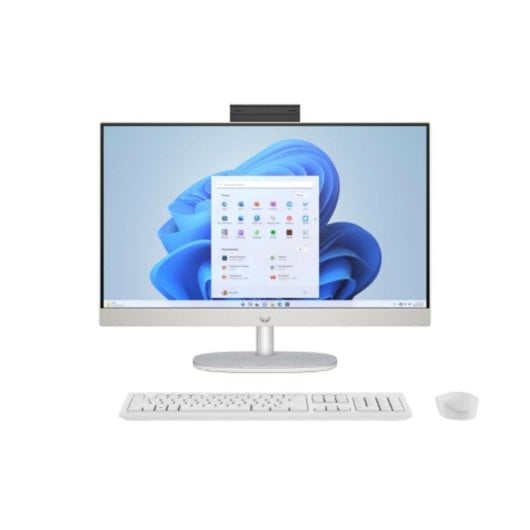 Ordenador Todo en uno HP 24-cr0174ns Intel Core i5-1335U 16GB 512GB SSD Iris Xe 23.8" Windows 11 Home Blanco