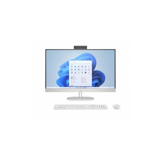 Ordenador Todo en uno HP 27-cr0125ns Intel Core i5-1335U 16GB 512GB SSD Iris Xe 27" Windows 11 Home Blanco