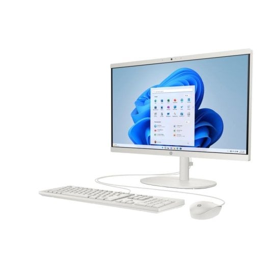 PC Tout-en-un HP 22-dg0024ns Intel N100 8Go 512Go SSD UHD Graphics 21.4" Windows 11 Home Blanc