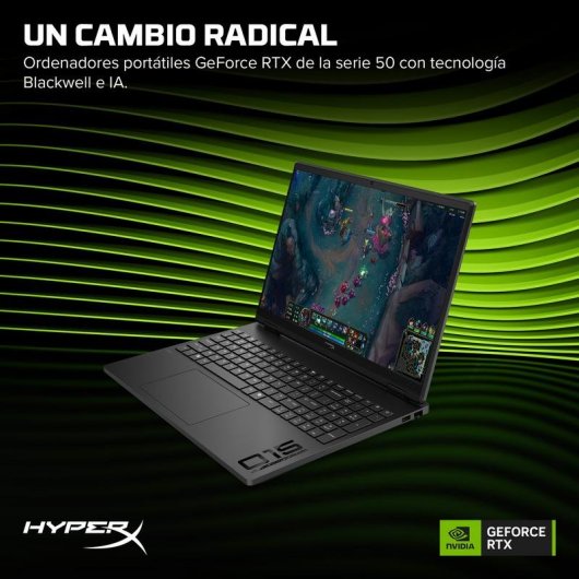 Laptop HP HyperX OMEN 15-gb0014ns 15.3" AMD Ryzen 7 260 24GB 1TB SSD RTX 5060 Windows 11