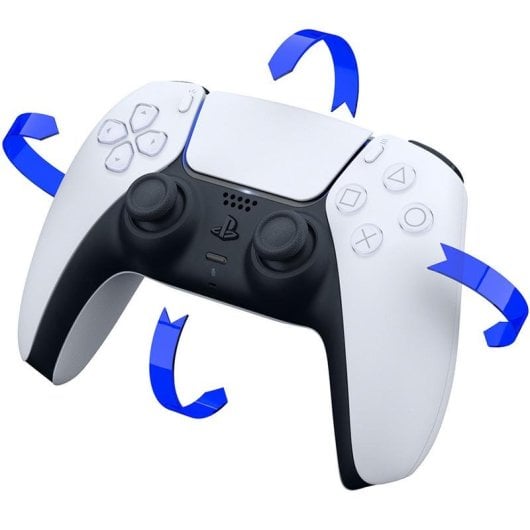Mando inalámbrico Sony DualSense PS5 con retroalimentación háptica y gatillos adaptables