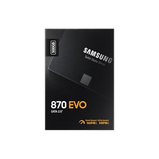 Disco duro Samsung 870 EVO 500 GB SSD 2.5" 560 MB/s SATA III