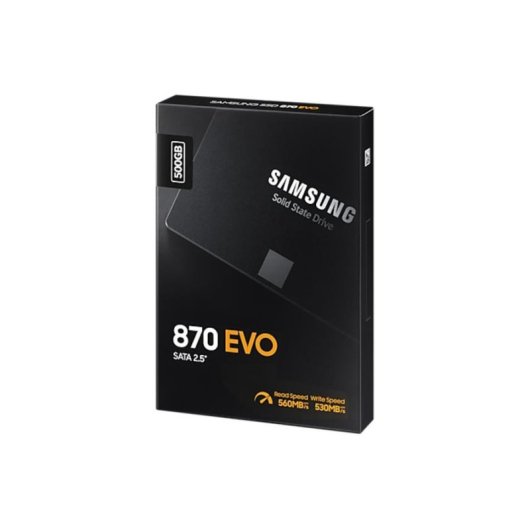Disco duro Samsung 870 EVO 500 GB SSD 2.5" 560 MB/s SATA III