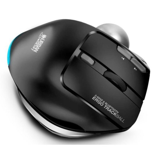 Ratón Urban Factory EMT01UF Bluetooth RF Sans Fil 4800 DPI Noir Multi-Éclairage
