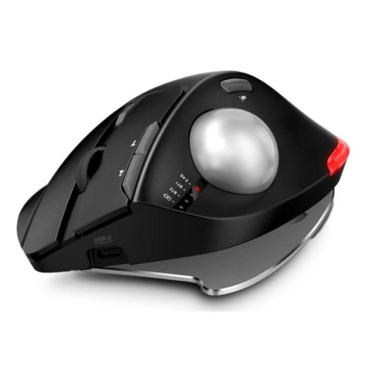 Ratón Urban Factory EMT01UF Bluetooth RF Sans Fil 4800 DPI Noir Multi-Éclairage