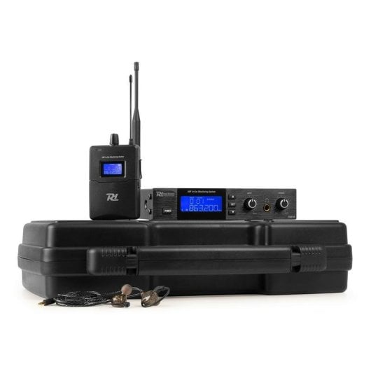 Sistema Monitorización In Ear Power Dynamics PD810 UHF 15 Canales 50 m Alcance
