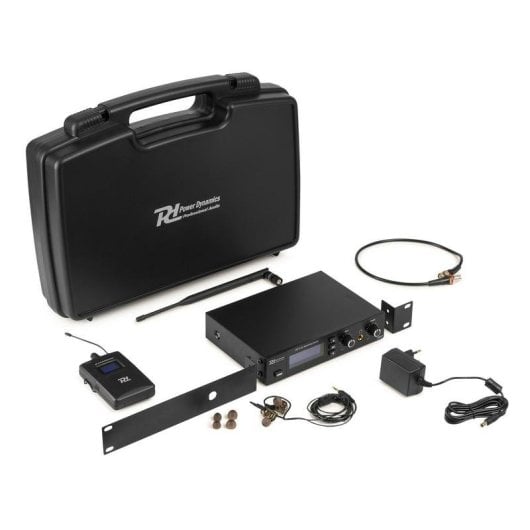 Sistema Monitorización In Ear Power Dynamics PD810 UHF 15 Canales 50 m Alcance