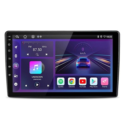 Autoradio JUNSUN 8-core 4+64gb CarPlay Android Auto Gps 4G
