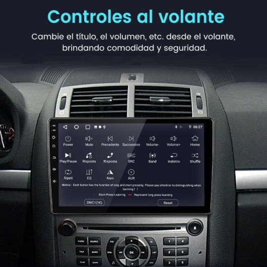 Autorradio JUNSUN Peugeot 407 2004-2008 9" Android 4GB 64GB CarPlay