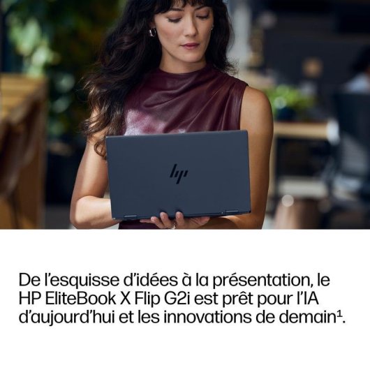 Ordinateur portable HP EliteBook X Flip G2i 14 pouces Intel Core Ultra 7 356H 32 Go 1 To SSD Windows 11 Pro Graphiques Intel Webcam 5 MP