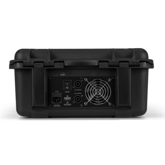 Mezclador de audio Vonyx VMA106 con amplificador 1200W y 2 micrófonos inalámbricos UHF