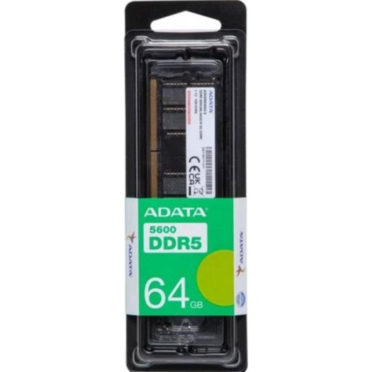 Memoria RAM Adata AD5S560064G-S 64GB 1x64GB DDR5 5600MHz SO-DIMM Notebook