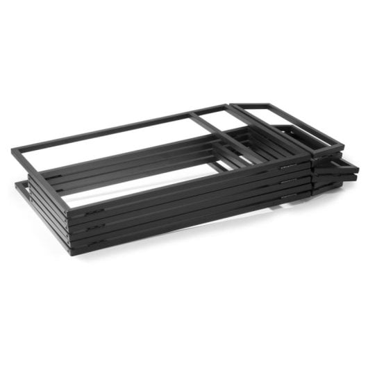 Cabina DJ XL Vonyx DB5 plegable aluminio con fundas licra