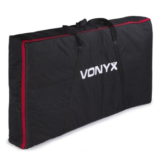 Cabina DJ XL Vonyx DB5 plegable aluminio con fundas licra
