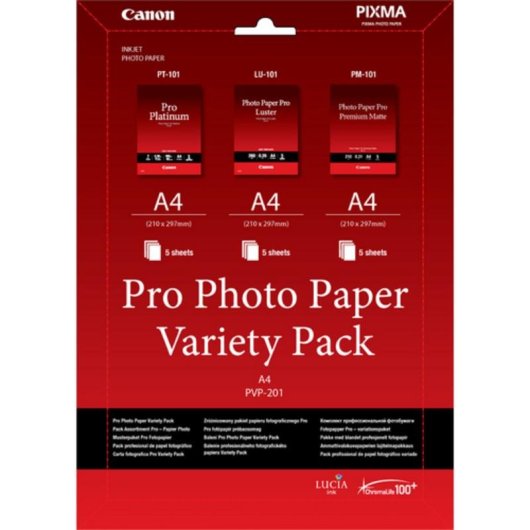 Papel Fotográfico Canon A4 15 Hojas Blanco