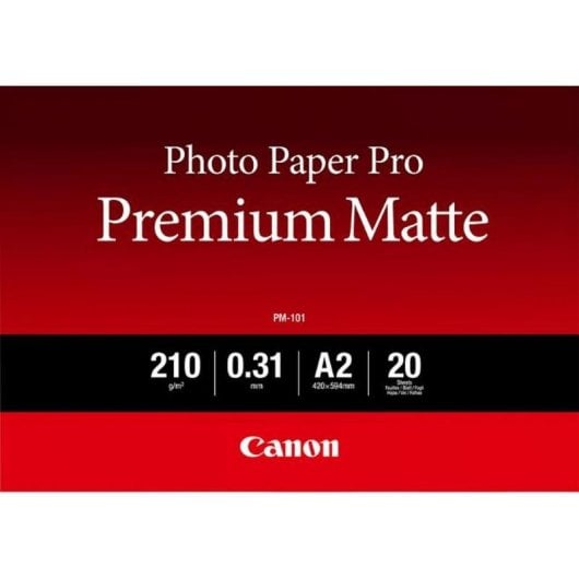 Carta fotografica Canon PM-101 Premium Opaca A2 210 g/m² 20 fogli