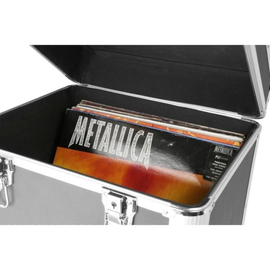 Maleta para discos de vinilo Power Dynamics RC100 12" 75 LPs