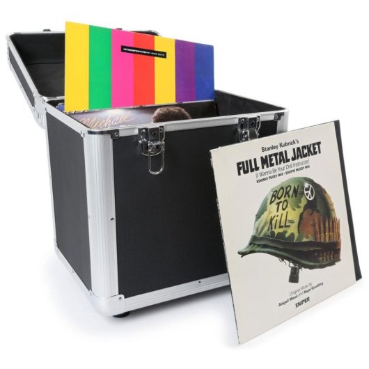 Maleta para discos de vinilo Power Dynamics RC100 12" 75 LPs