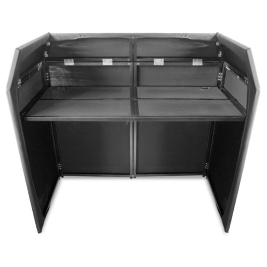 Cabina plegable de DJ Vonyx DB3 con mesa integrada y aluminio ligero
