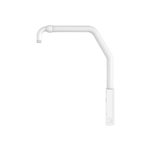 Montaje en parapeto telescópico Axis T91D62 Blanco Aluminio para cámaras domo PTZ