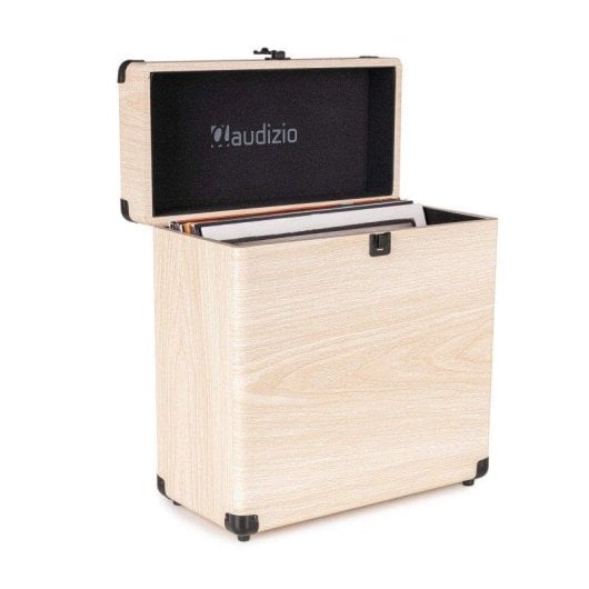 Estuche Audizio Rc32 35 Discos de Vinilo Marrón Claro
