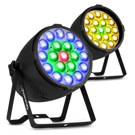 Foco LED Par Profesional BeamZ Pro BAC552Z Pack 2 RGBW Zoom 8-35° DMX
