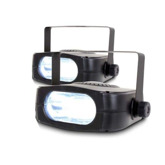 Pack 2 Estroboscopios BeamZ BS150 150W Velocidad Ajustable