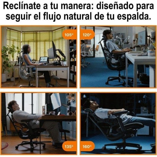 Silla Ergonómica Gaming LiberNovo Omni Gen Grafito