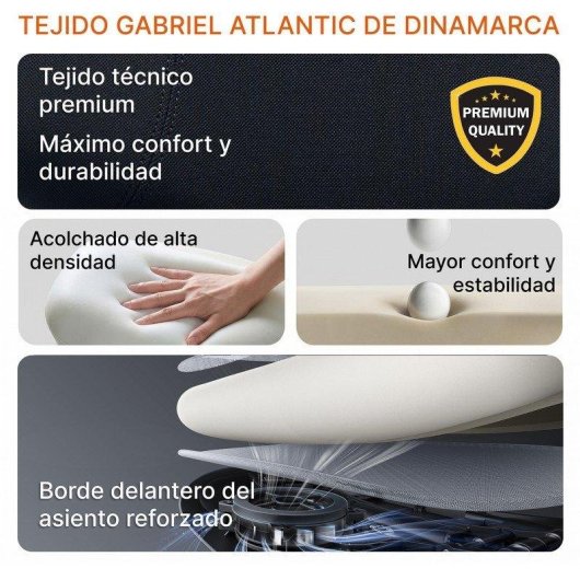 Silla Ergonómica Gaming LiberNovo Omni Pro Grafito