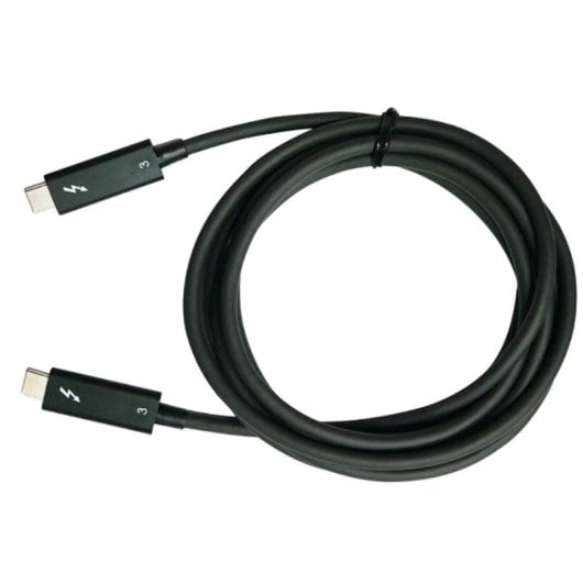Cable Thunderbolt 3 QNAP 1,5 m 40 Gbit/s Negro