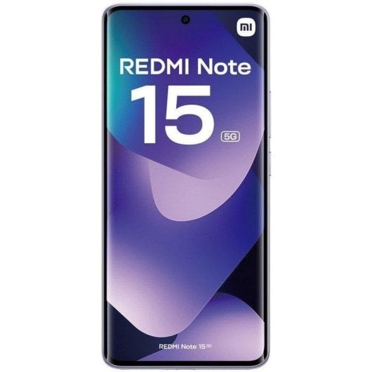 Xiaomi REDMI Note 15 5G 8GB 256GB 6.77" Púrpura Incluye Cargador 45W
