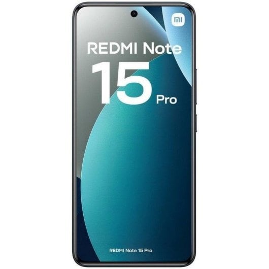 Xiaomi REDMI Note 15 Pro 4G 8GB 256GB 6.77" Negro Incluye Cargador 45W