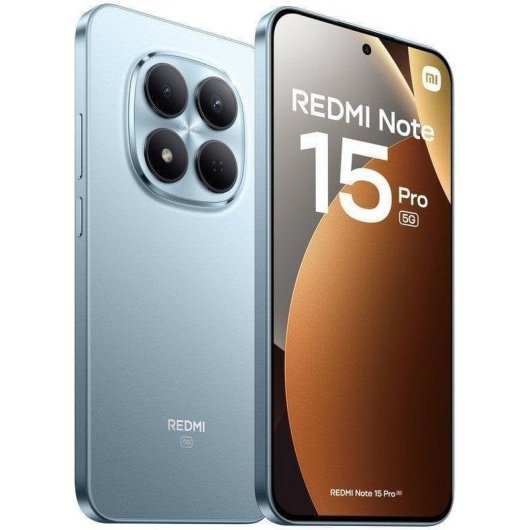 Xiaomi REDMI Note 15 Pro 5G 8GB 256GB 6.83" Azul Glaciar Incluye Cargador 45W