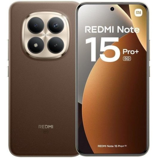 Xiaomi REDMI Note 15 Pro Plus 5G 12GB 512GB 6.83" Café Moca Incluye Cargador 100W